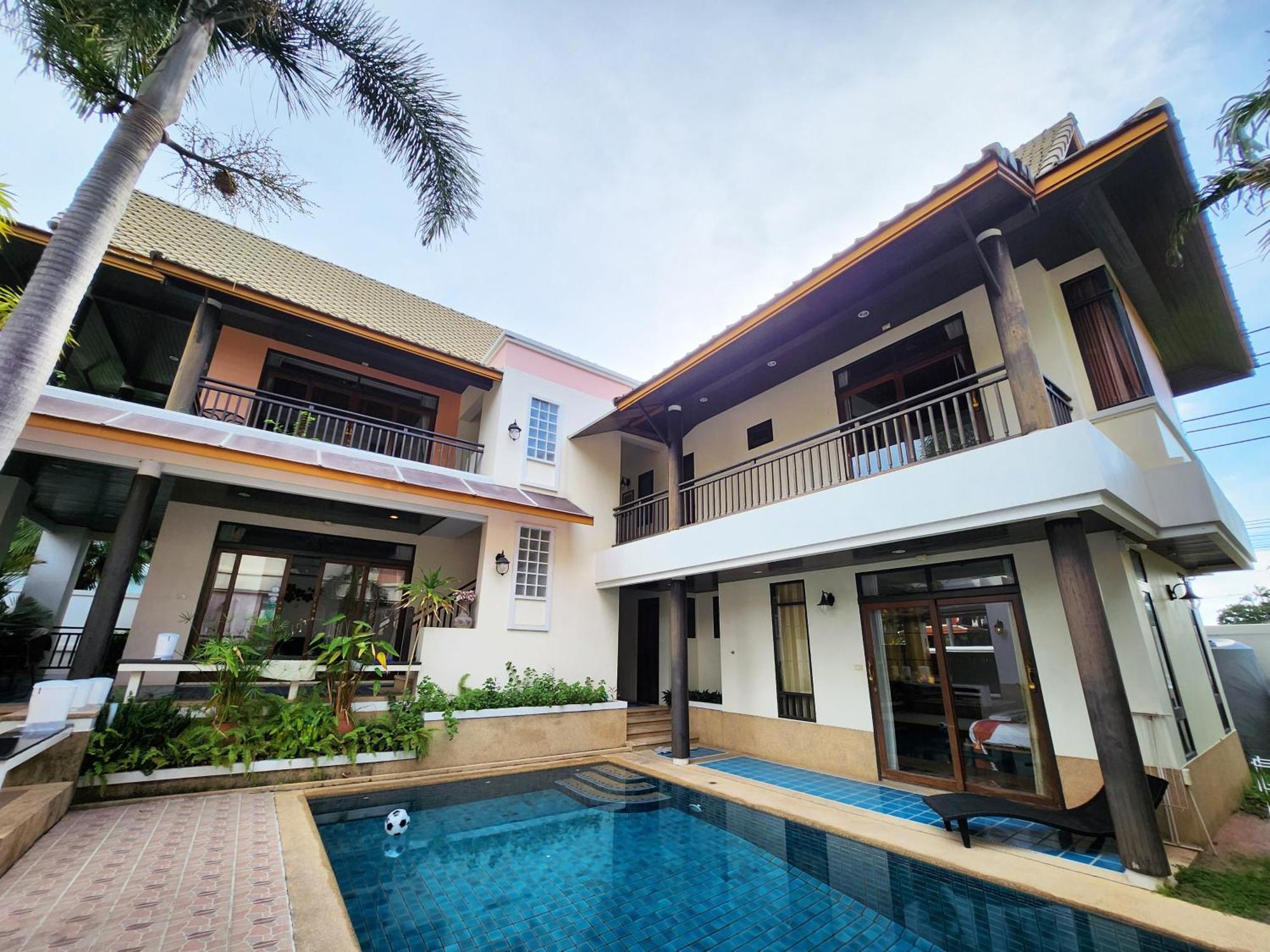 ปุณณภา พูล วิลล่า พัทยา Punnapha Pool Villa Pattaya Jomtien Beach Eksteriør billede