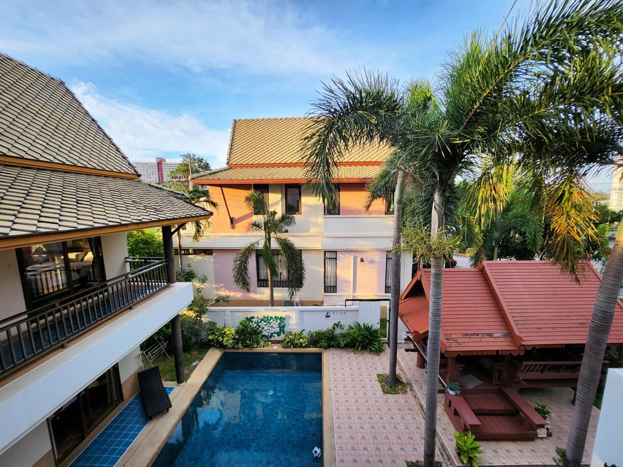 ปุณณภา พูล วิลล่า พัทยา Punnapha Pool Villa Pattaya Jomtien Beach Eksteriør billede