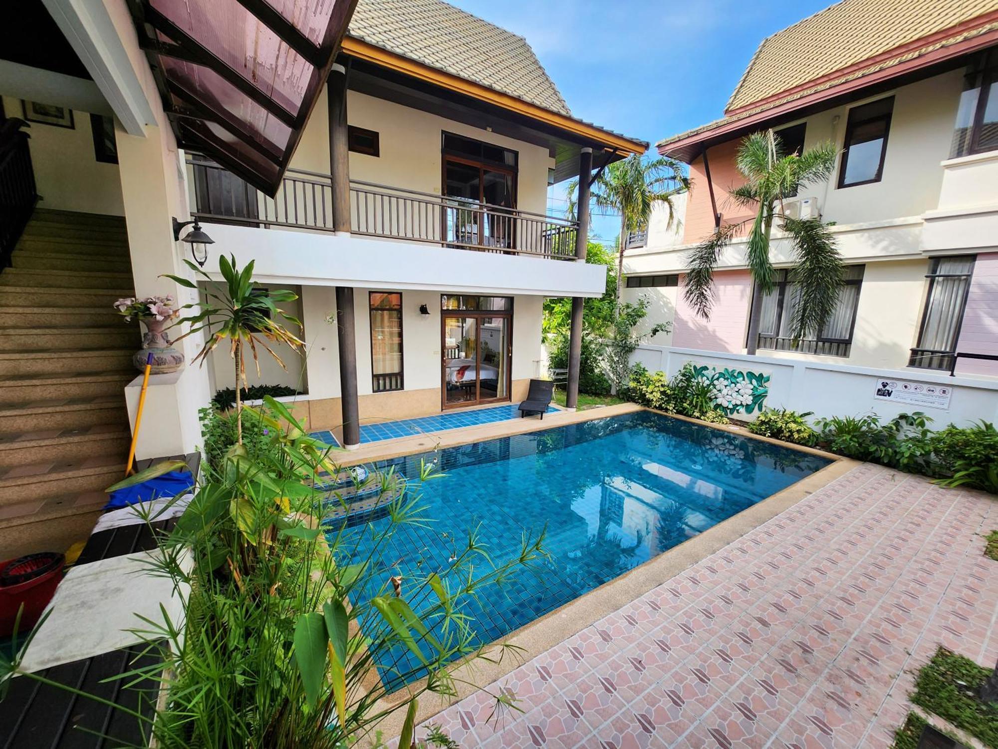 ปุณณภา พูล วิลล่า พัทยา Punnapha Pool Villa Pattaya Jomtien Beach Eksteriør billede